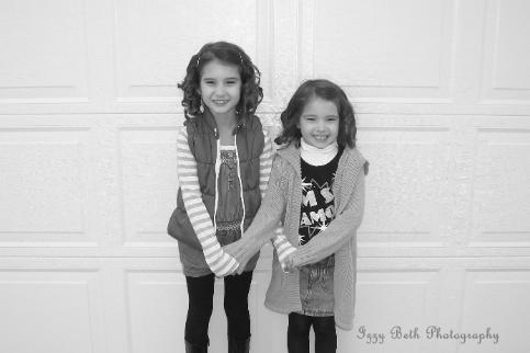 My two little models helping with my pictures